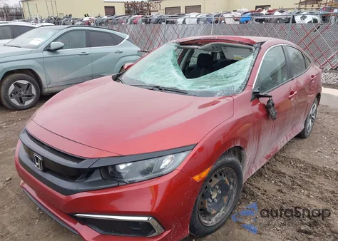 2020 Honda Civic Lx from USA, damaged, VIN 2HGFC2F68LH563632